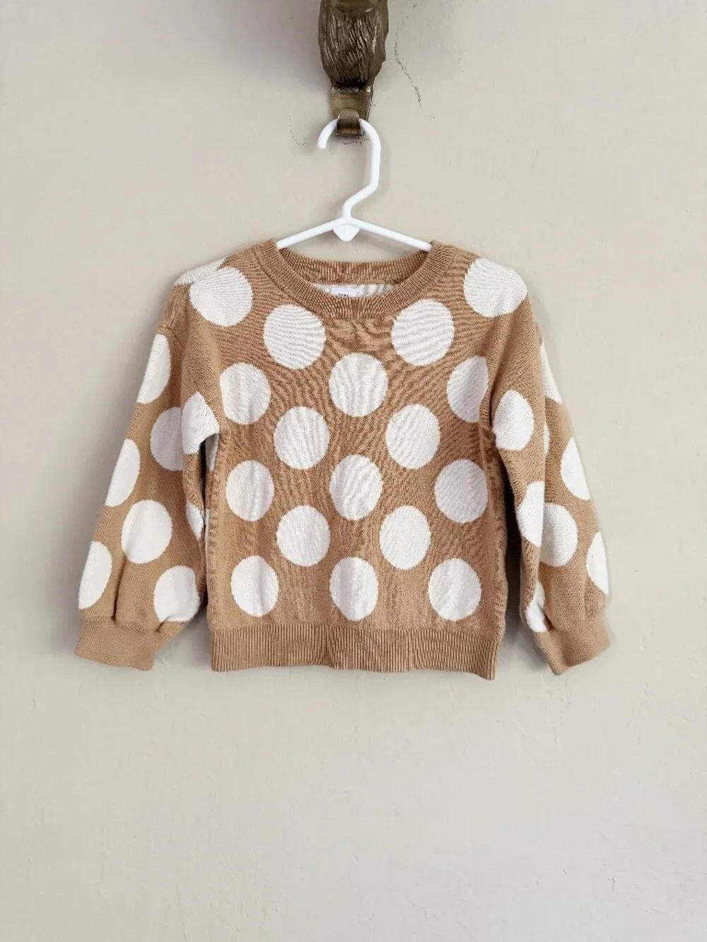Baby Gap Polka Dot Bubble Sleeved Sweater • 4 Years